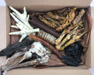 contents of natural treat box