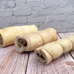 3 Buffalo rolls in a line