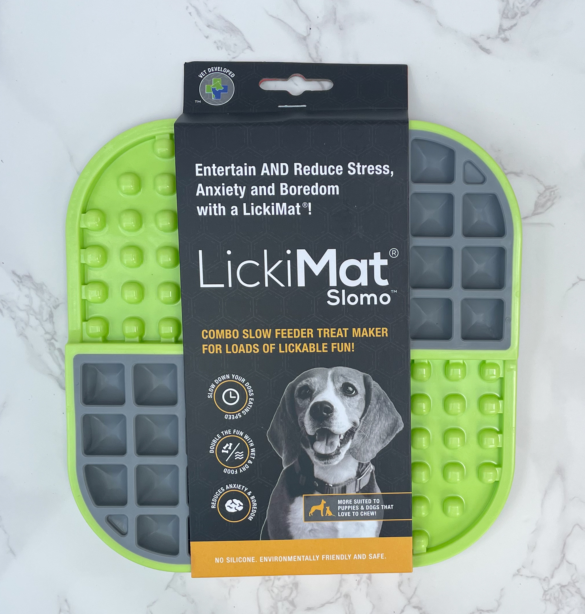 Lickimat Slomo Enrichment Mat for Dogs and Cats 